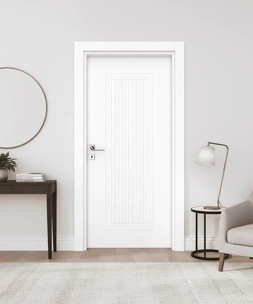 İç oda kapısı, açık renk panel